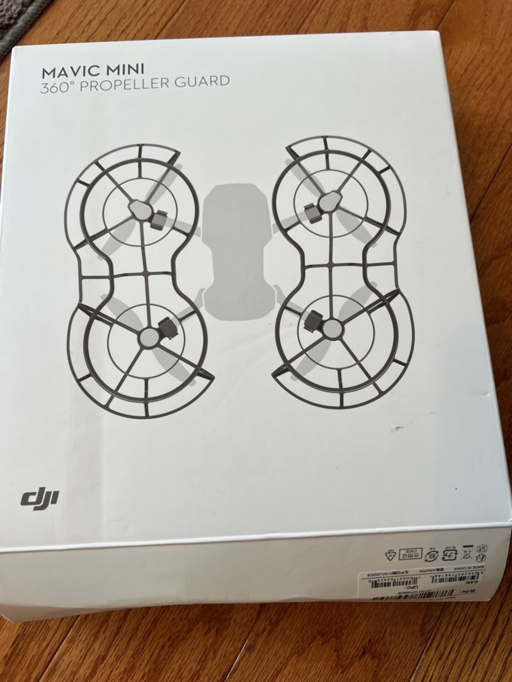DJI Mavic Mini Propeller Guard Pack - White with Black Graphics